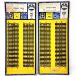 Lot Of Ahm 25404 Ho Scale 9" Straight Brass Packs (4 Tracks) Nos Vintage. Fixed Price $14.39.