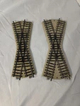 Marklin 5215 And 5114 Ho Track 30 Degree Crossing Crossover Lot Of. Fixed Price $18.00.