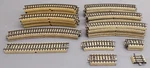 Marklin Ho Scale Assorted Metal Straight & Curved Track Sections 33. Fixed Price $35.74.