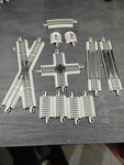 Bachmann Ez Track Ho Scale 11 Pieces Train Lot Crossovers. Fixed Price $34.99.