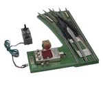 10-99075 Left Hand 72" Diam. Standard Gauge Switch. Brand New In Box. Fixed Price $149.95.