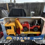 Bruder Man Tow Truck Multi-functional 1:16 Scale Model 02750. Fixed Price $70.00.