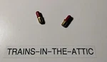 Lionel Pack Of (2) Bulbs 2290-20 For The Illuminated Bumper 6-2290.. Fixed Price $5.25.