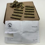 Split Jaw Brass 332-OJSJC Over The Joiner Rail Clamp Code (67 Pieces). Fixed Price $239.95.