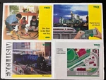 4 Trix New 2001 Big Boy Mobil Station Welt C-gleis Track English German Marklin. Fixed Price $14.99.
