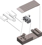Peco PL-19 X Micro Switch Housing For SL-E790BH Gauge Double Slip +2ND Post. Fixed Price $6.52.