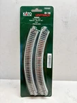 Kato Scale 20-100 Curved Set R249-45 Pieces Unitrack New. Fixed Price $9.95.