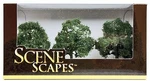 Bachmann 32013 Ho Scale Scenescapes Oak Trees To 3-1/2" (7.6 8.9C. Fixed Price $19.99.