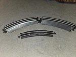 Ho Scale Bachmann E-z Track Curved Black Roadbed 12 Pieces. Fixed Price $21.24.