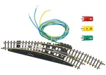 Rklin Electric Right Curved Turnout Radius 195 Mm 7-11/16". Fixed Price $57.99.