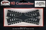 Atlas 172 Ho Custom-line Crossing Code 100 25-DEGREE, 4-1/2" 11.4CM. Fixed Price $15.99.