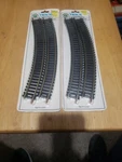 Ho Bachmann Track 18" Radius 4 Pcs. 1501 Qty. 2. Fixed Price $10.00.