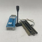 Rklin H0 5112 Uncoupling Track With 5113 Light Mast Tested. Fixed Price $19.99.