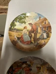 1987 Special Edition Plate Featuring "westward Ho!" No 7389 Signed. Fixed Price $25.99.
