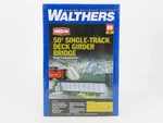 Ho Scale Walthers 933-4506 50' Single Track Deck Girder Bridge Kit Sealed. Fixed Price $32.95.