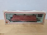 Bachmann Ho Scale Louisville & Nashville Flat Car With 3 Logs Locomotive Train. Fixed Price $8.79.