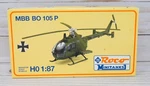 Roco Minitanks 392, Mbb Bo 105 German Military Helicopter Kit, 1/87 Ho Scale. Fixed Price $24.95.
