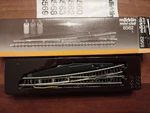 Marklin Mini Club Z Scale 8562 Straight Electric Turnout 4-3/8-INCH Pre-owned. Fixed Price $19.50.