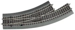 Ho Scale Track - 42556 Roco, Geoline, Curved Turnout Left BWI2/3. Fixed Price $38.45.