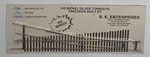 Bk Enterprises Hand Crafted 5-RH-7 Switch Kit Ho 751A 70 Nickle Silver Turnout. Fixed Price $15.99.