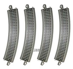Sections Ho Scale 22" Radius Nickel Silver Curve Bachmann E-z Track New 44503. Fixed Price $17.47.