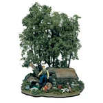 New Woodland Scenics M104 The Hunter Ho Scale Kit. Fixed Price $23.99.