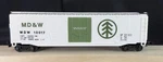 Bachmann Ho Scale Md&w 10017 Box Car Original. Fixed Price $9.00.