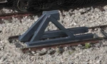 Walthers N Scale Hayes Track Bumpers Dark Gray Pieces 933-2605. Fixed Price $19.49.