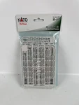 New Kato Diotown Guard Rails And Road Fences Models Unitrack Scale 23-213. Fixed Price $22.99.