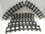 Lionel #11040 Pack Of 6 Replacement Curve Tracks For Battery Powered G Scale Set. Fixed Price $19.99.
