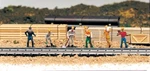 Bachmann Ho Scale Train Work Crew 42341. Fixed Price $13.96.
