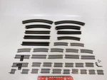 DP115-3# 62X Fleischmann H0 Dc Track Piece Ms 1701 6001 6024 Etc Mint. Fixed Price $86.41.