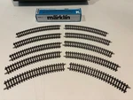 Marklin 2221 (X10) Ho Curved Track Radius 30. Fixed Price $25.00.