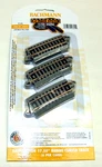 Scale Bachmann E- Z Track 44825 1/2 Section 17.5" Radius Curved 6 Pcs (L73). Fixed Price $11.95.