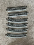 Bachmann Easy Track Lot 92124A3-1 Ho E-z Cruve 6 Total. Fixed Price $21.99.