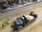 Ho Roco Minitanks 6TH Panzer Army Half Track Hand Painted Weathered A2859. Fixed Price $31.54.