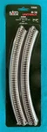 20-132 Kato Unitrack Scale Curved R13-3/4"-45 Degree (4 Per Package) New. Fixed Price $8.95.