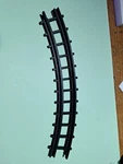 Lemax Railroad & Trolley Curved Track -2 Pack 3D Printed Add On. Fixed Price $12.00.