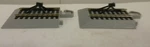Two Bachmann #44591 Ho Scale Nickel Silver Hayes Bumpers Ez Track New. Fixed Price $14.99.