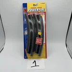 Life-like Trains Ho Scale Power-loc Curved Track 4 Pieces #21303 New/sealed. Fixed Price $16.45.