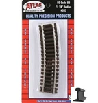 Atlas Ho Scale New 2026 Code 83 18 Radius 1/2 Curve Track 4 Pcs 533. Fixed Price $5.20.