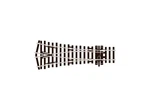 Peco Ho Code 100 Wye Turnout Small Radius Unifrog - SLU97. Fixed Price $26.35.