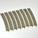 Atlas Scale 2412 True-track Code 65 Nickel Silver 12.5 In Radius Curve 8 Pcs. Fixed Price $11.99.