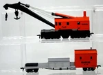 Bachmann Ho Scale 1:87 Gauge Crane Car & Boom Tender 46115 Amtrak 15449. Fixed Price $29.99.