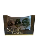 Bachmann Trains "scene Scapes" Set Of 3"- 4" Maple Trees Ho Scale, Nos. Fixed Price $22.50.