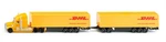 Siku,dhl Transport Truck - With Axles And 2+3 Trailer, 1/87, .... Fixed Price $40.64.