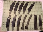 Vint Lot Of 12 Ho Gage Rerailers/terminals Lionel/tyco/atlas/backman Free Ship. Fixed Price $38.00.