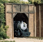 Woodland Scenics New 2025 Ho Scale Timber Single Track Tunnel Portal C1254. Fixed Price $11.00.