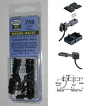Kadee 48 Scale #745 "prototype Head E" Medium Metal Couplers - 2 Pair. Fixed Price $12.95.