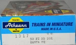 Ho Athearn Blue #1317 50' Dd Boxcar Atsf #8749 Kit. Fixed Price $13.80.